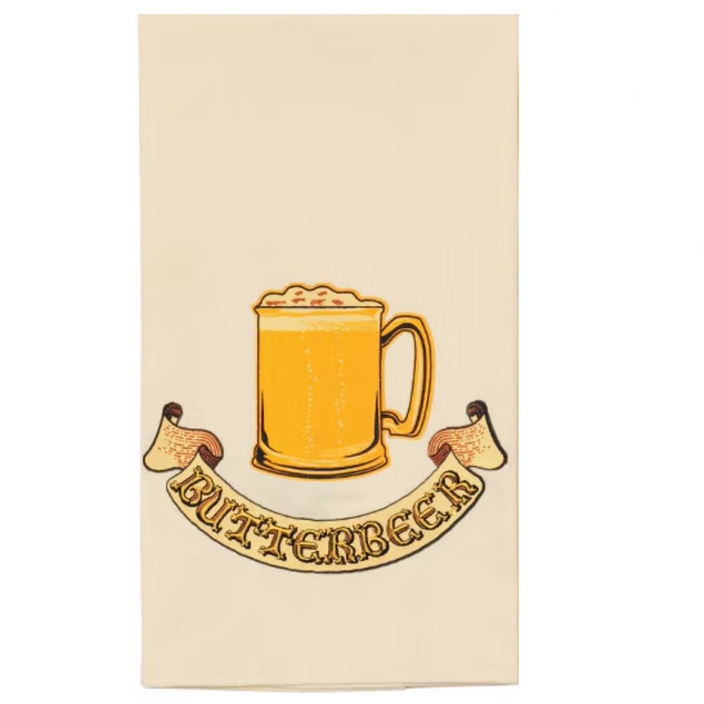 Butterbeer™ Tea Towel Harry Potter NWOT